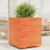 Image de VIDAXL Jardinière cire marron - Bois de pin
