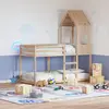 Image de vidaXL Lit superposé sans matelas 90x190 cm bois de pin massif
