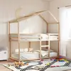 Image de vidaXL Lit superposé sans matelas 90x190 cm bois de pin massif