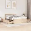 Image de vidaXL Cadre de lit sans matelas 140x190 cm bois de pin massif