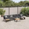 Image de vidaXL Salon de jardin 5 pcs