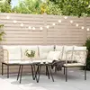 Image de Ensemble de mobilier de jardin vidaXL - Noir