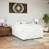 Image de vidaXL Cadre de lit sans matelas blanc 140x200 cm similicuir
