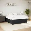 Image de vidaXL Cadre de lit sans matelas noir 200x200 cm velours