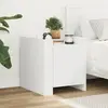 Image de VIDAXL Table de chevet - Blanc