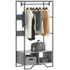 Image de vidaXL Armoire sonoma gris 90x50x180 cm bois d'ingénierie