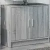 Image de vidaXL Armoire d'évier sonoma gris 63x29x55 cm