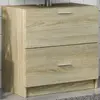 Image de vidaXL Armoire Évier Chêne Sonoma