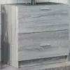 Image de VidaXL Meuble d'évier - Sonoma gris