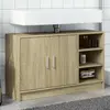 Image de vidaXL Armoire d'évier - Chêne sonoma