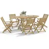Image de vidaXL Ensemble à manger de jardin 7 pcs - Bois d'acacia