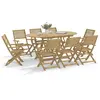 Image de vidaXL Ensemble à manger de jardin 9 pcs   Bois d'acacia
