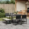 Image de vidaXL Ensemble à manger de jardin 9pcs
