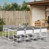 Image de VIDAXL 9 pcs blanc
