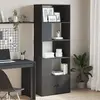 Image de VidaXL Bibliothèque Noir 189 cm
