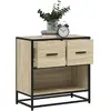 Image de vidaXL Table de chevet - Chêne sonoma