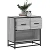 Image de VIDAXL Table de Chevet Sonoma Gris