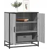 Image de vidaXL Buffet sonoma gris