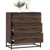 Image de VidaXL Buffet chêne marron 68x35x76 cm