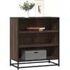 Image de vidaXL Buffet - Chêne marron 68x35x76 cm