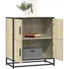 Image de VIDAXL Buffet Chêne Sonoma 68x35x76