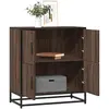 Image de vidaXL Buffet - Chêne marron 68x35x76 cm