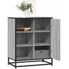 Image de VidaXL Buffet Sonoma Gris 62x76 cm