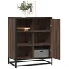 Image de vidaXL Buffet 62x35x76 cm Chêne marron