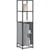 Image de vidaXL Buffet haut 35,5x35x139 cm - Sonoma gris