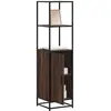 Image de vidaXL Buffet haut chêne marron 139 cm