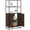 Image de vidaXL Buffet haut 849053 - Chêne Marron