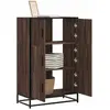 Image de vidaXL Buffet haut - Chêne Marron