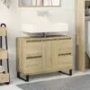 Image de Armoire salle de bain Vidaxl chêne sonoma