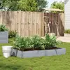 Image de Jardinière gris 150x100 cm bois de pin massif - vidaXL
