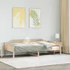 Image de vidaXL Cadre de lit sans matelas 90x190 cm bois de pin massif