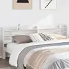 Image de vidaXL Tête de lit avec étagères blanc 180 cm bois massif de pin