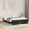 Image de vidaXL Cadre de lit sans matelas noir 120x200 cm