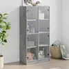 Image de vidaXL Buffet haut gris sonoma