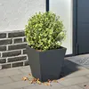 Image de vidaXL Jardinière anthracite 30x30x30 cm acier
