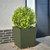 Image de vidaXL Jardinière 851072 - Vert olive