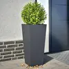 Image de VIDAXL Jardinières 2 pcs 35x35 cm - Anthracite