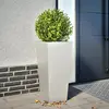 Image de vidaXL Jardinière Acier Inoxydable 35x35x75