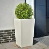 Image de Vidaxl vidaXL Jardinière 45x45x75 cm - Blanc