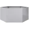 Image de VidaXL Jardinière hexagone - Acier galvanisé