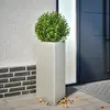 Image de VIDAXL Jardinière triangulaire inox
