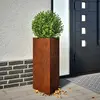 Image de vidaXL Jardinières Triangulaires Acier