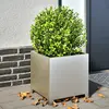 Image de vidaXL Jardinière - Acier Inox