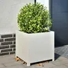Image de vidaXL Jardinière - Blanc