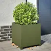 Image de VidaXL Jardinière acier 50x50x50 cm
