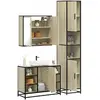 Image de vidaXL Ensemble de salle de bain 3 pcs